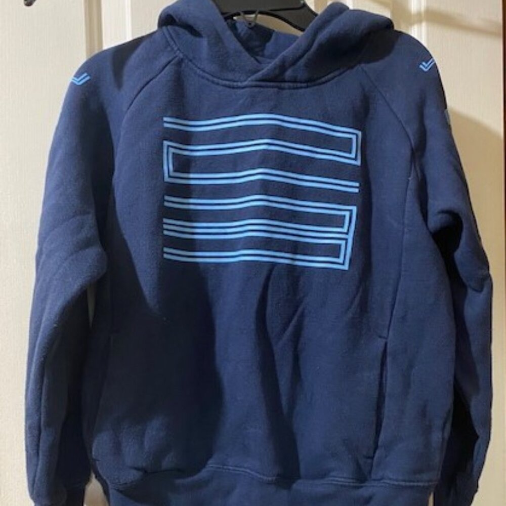  Nike Air Jordan Retro 11 Hybrid Pullover Hoodie in "Midnight Navy"